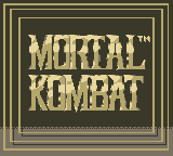 Mortal Kombat screenshot 3 for GameBoy